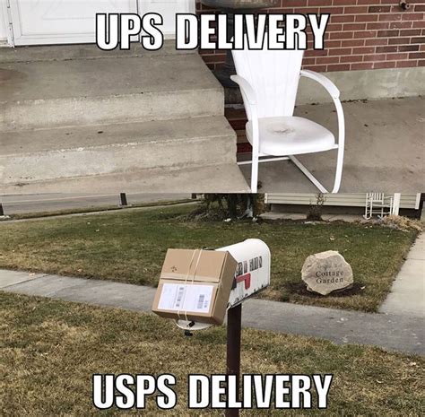 meme  couple years  comparing  delivery   mailman