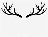 Antler Deer Horns sketch template