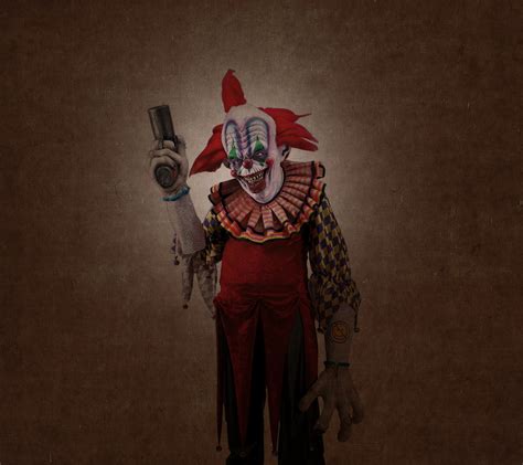 scary clown hd wallpaper wallpapersafari