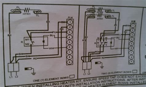 goodman kw heat strip wiring diagram yarnness