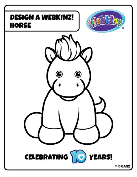 horse valentine coloring pages