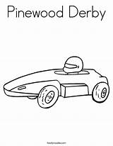 Derby Coloring Pinewood Pages Car Cub Color Print Scouts Scout Cars Wolf Printable Noodle Transportation Twisty Twistynoodle Built California Usa sketch template