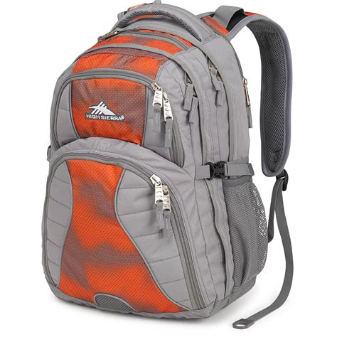 high sierra swerve backpack charcoal hyper dots