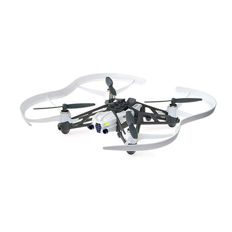 parrot minidrone airborne cargo drone  vga mini camera mars white
