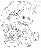 Pasqua Coniglio Pasquali Coniglietto Pasquale Uova Disegno Stampare Ombrello Cestino Coniglietti Scuola Conigli Ovetti Animali Colouring sketch template