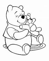 Blank Teddy Pooh Winnie Cartoon Entitlementtrap sketch template