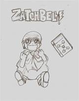 Zatch Postar Pasta sketch template
