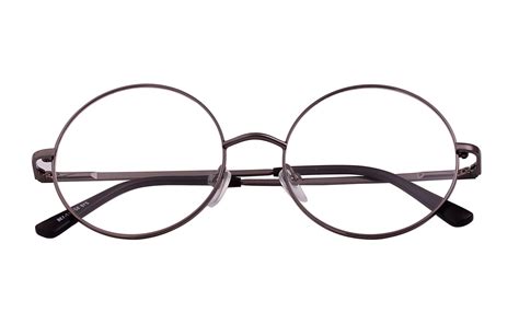 agstum retro round prescription vintage classic metal eyeglasses