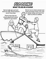 Flood Coloring Pages Noah Getcolorings Printable Color sketch template