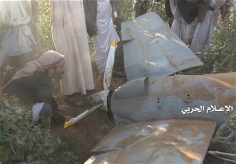 saudi spy drone shot   yemeni forces  saada video world news tasnim news agency