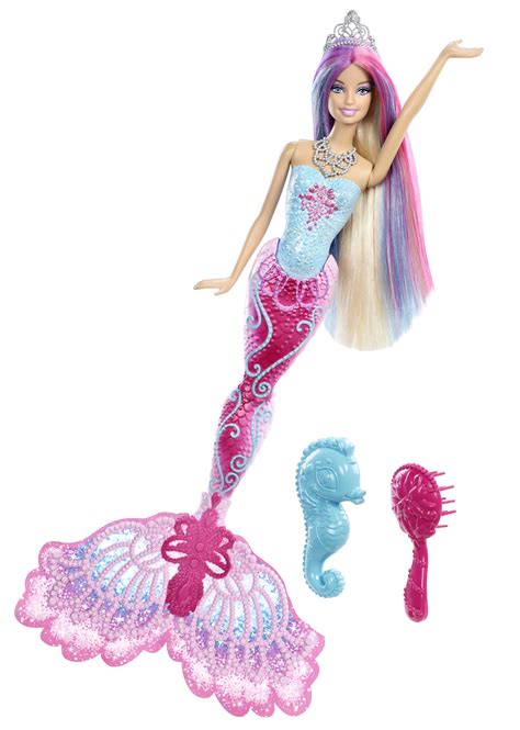 barbie colour magic mermaid doll amazoncouk toys games