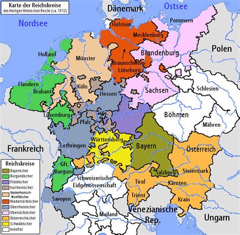Holy Roman Empire 1500 The German Empire