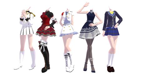 mmd clothes favourites by paigelove1 on deviantart