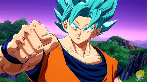 Dragon Ball Fighterz Super Saiyan Blue Goku Gameplay