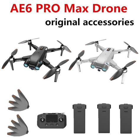 ae pro max drone original accessories  mah battery propeller maple leaf spare parts