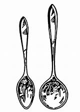 Spoon Soup Coloring Clipart Spoons Kitchen Clip Drawing Cooking Cliparts Utensils Pages Clipartpanda Printable Long Line Library Designlooter Large Clipartmag sketch template