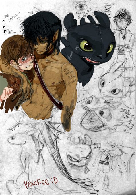 Toothless And Hiccup By Nechy0 On Deviantart