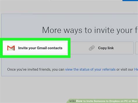 invite   dropbox  pc  mac  steps