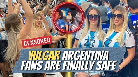 Topless Argentina Supporter Risks Jail In Qatar As She’s Seen On Tv