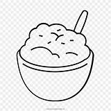 Potatoes Mashed Mash Puré Ultracoloringpages sketch template