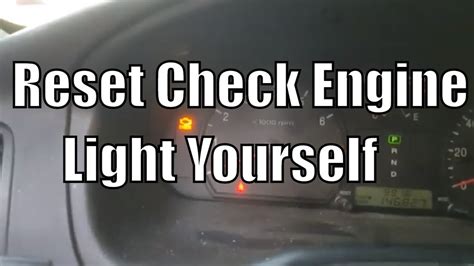 clear  check engine light   scan tool youtube