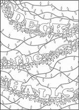 Coloring Pages Christmas Dover Publications Welcome Choose Board sketch template