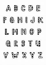 Alphabet Alfabeto Lettre Lettres Dalmatiens Peasy Justcolor Easypeasyandfun Dalmatian sketch template
