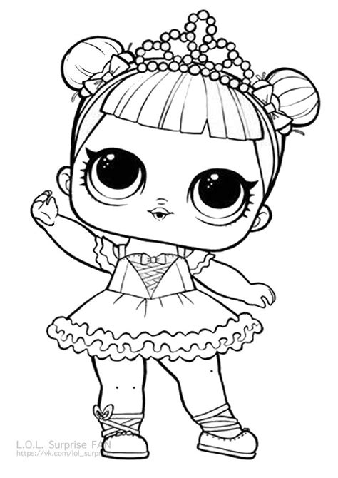 lol doll coloring pages coloring home