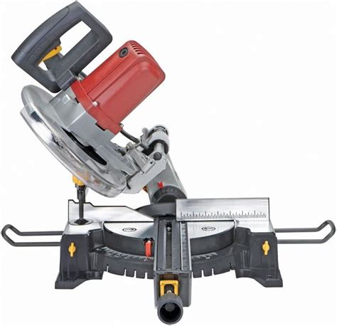 Chicago Electric 10 Inch Sliding Compound Miter Saw With 45 Degree