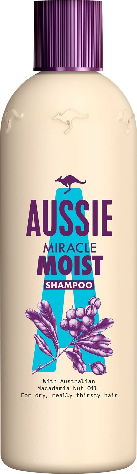 moist miracle shampoo  ml aussie kicks
