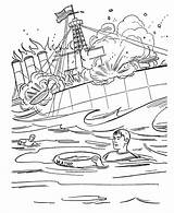 Immigration Battleship Sinking Sunken sketch template
