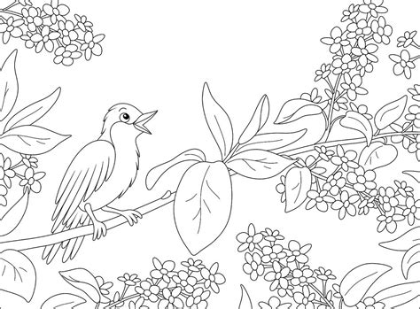 coloring pages flower gardens    svg file