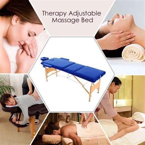 Professional Portable Spa Massage Wooden Tables Foldable Massage Table