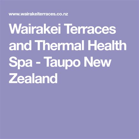 wairakei terraces  thermal health spa taupo  zealand taupo