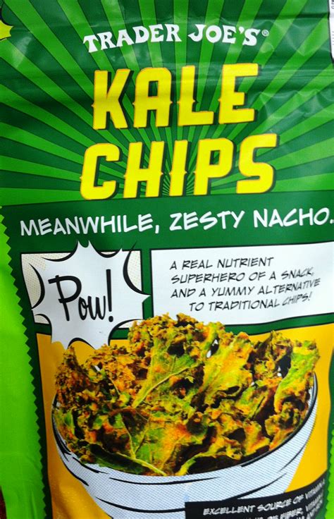 meal survivor cashew kale chips   snack  trader joes