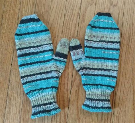knitting ii basic  needle mitten