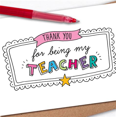 teacher card teacher cards teacher appreciation printables