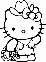 Kitty Hello Coloring Pages sketch template