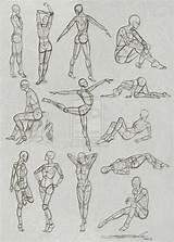 Poses Reference Sketching sketch template