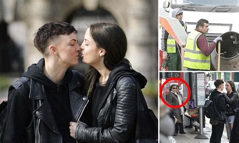 Lesbians Kiss Around London To Capture People S Reactions