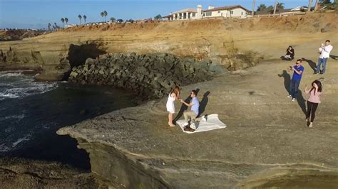 drone proposal caught  tape youtube