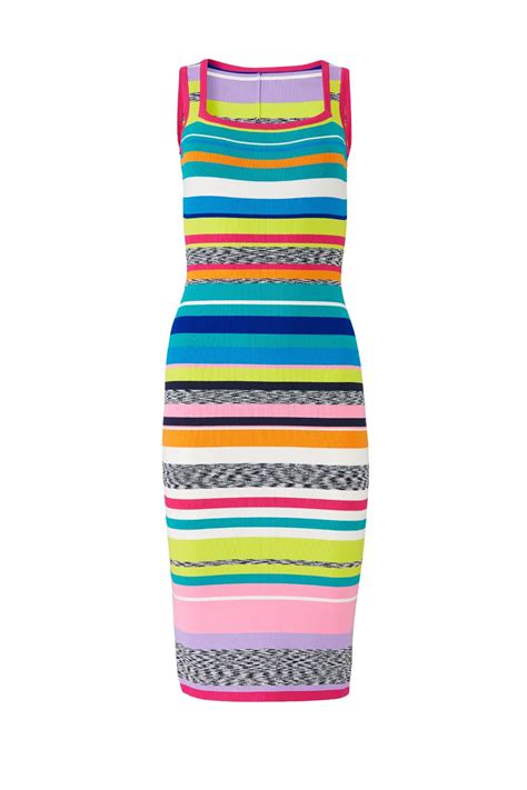 Spacedye Rainbow Stripe Dress By Milly For 48 58 Rent The Runway