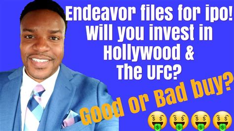 endeavor group files for ipo will you buy ufc ari emanuel youtube