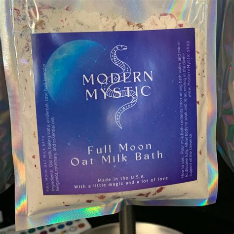 Full Moon Oat Milk Bath The Modern Mystic Shop