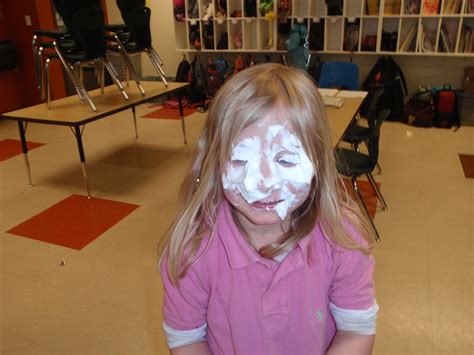 school  fun pie   face contest