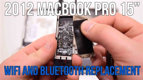 macbook pro   wifi  bluetooth card replacement youtube