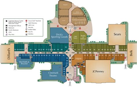 allen texas outlet mall map  printable maps