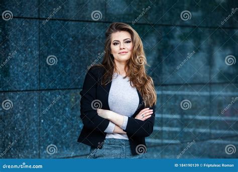 Russian Business Lady Female Business Leader Concept Stock Image