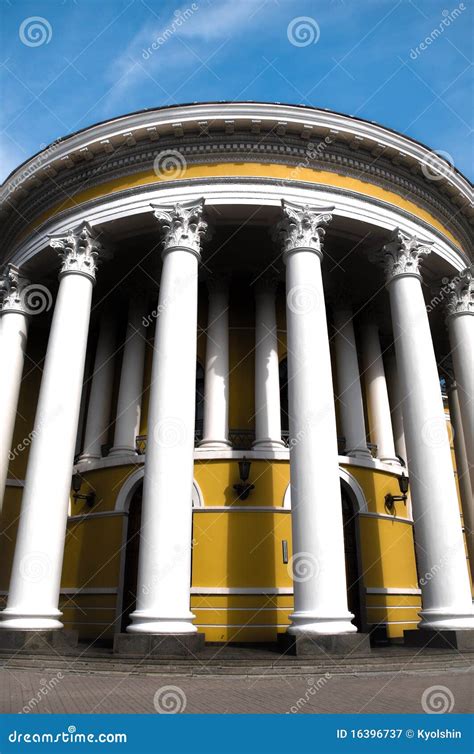 building  columns royalty  stock photography image