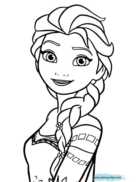 ideas  elsa coloring pages printable home family